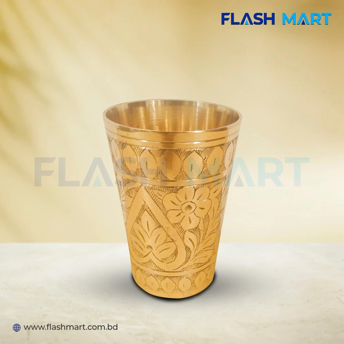 পিতলের ডিজাইন করা গ্লাস (Brass Made Nakshi Glass)